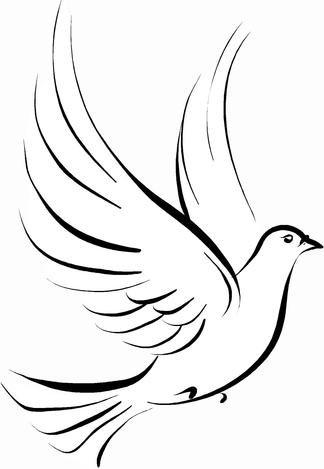 Cross and dove clipart clipart kid