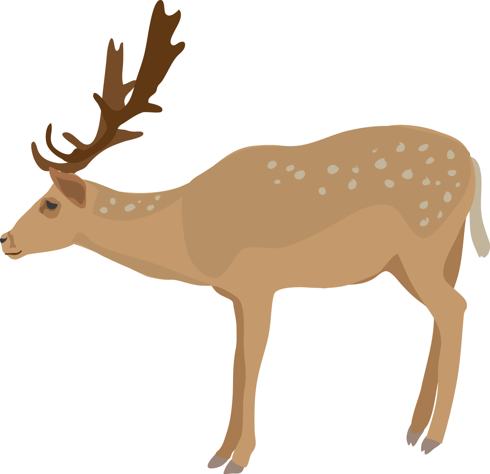 Cute deer clipart free clipart images 2