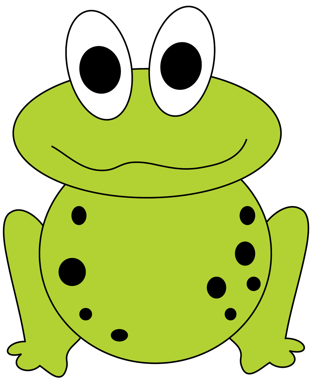 Cute hopping frog clipart free clipart images clipartix