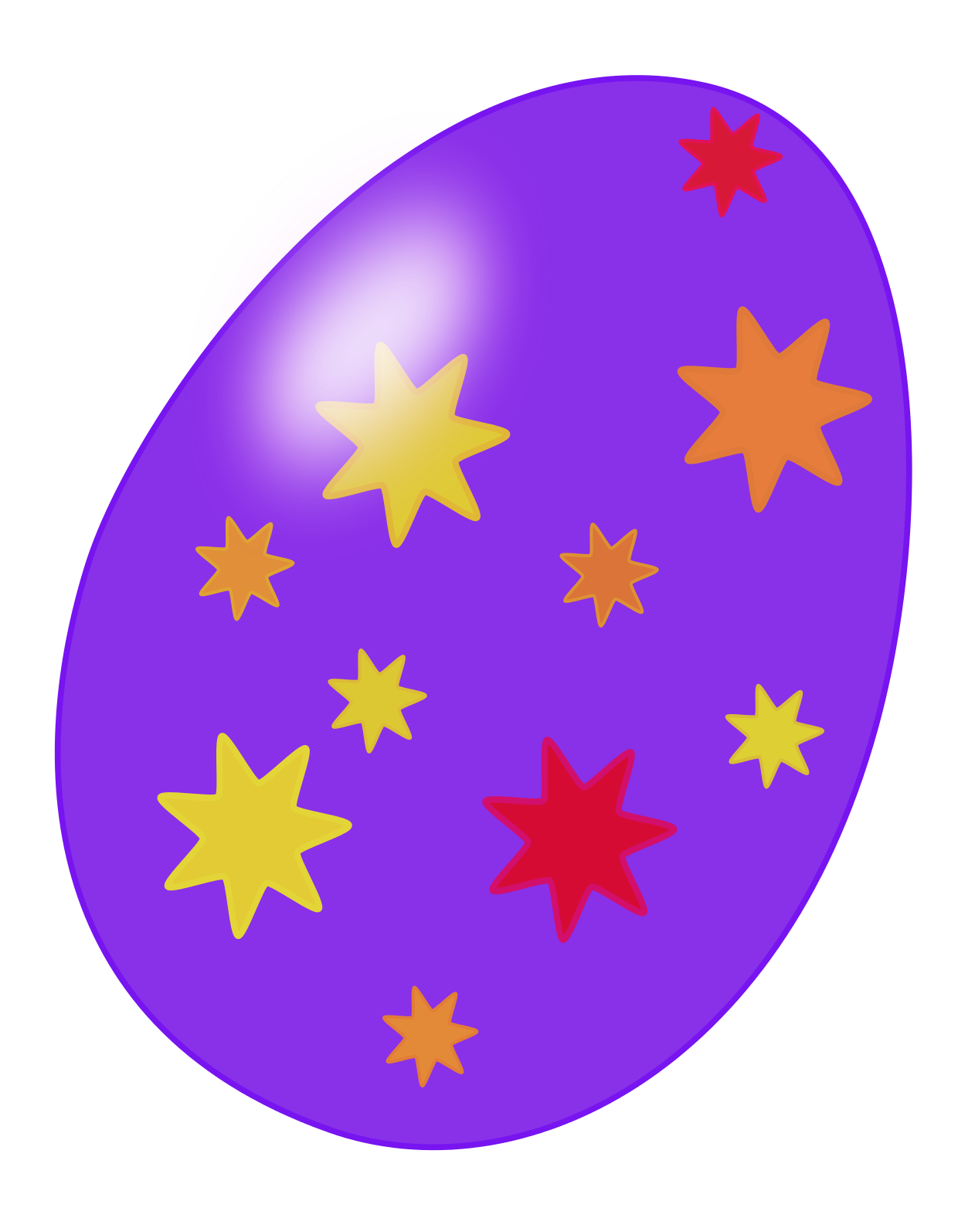 Easter egg free to use clip art 2