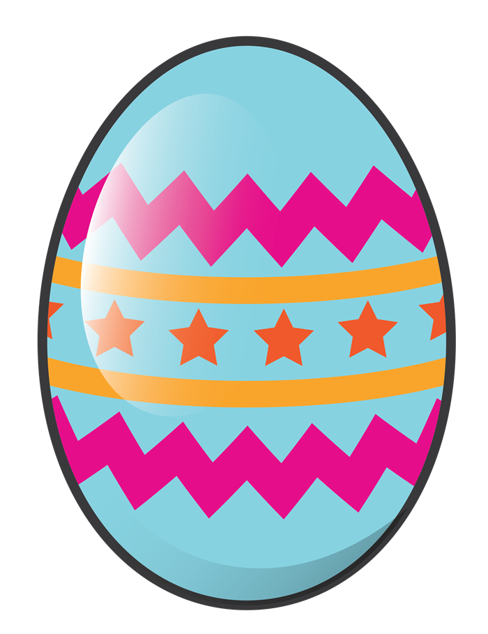 Easter egg free to use cliparts