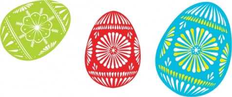 Easter eggs clip art free vector in open office drawing svg svg