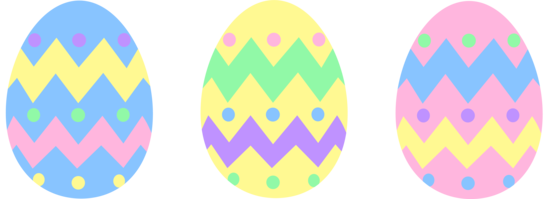 Easter eggs clip art image