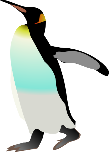 Emperor penguin clip art at clker vector clip art
