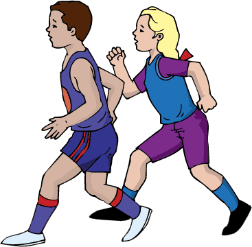 Family running clipart free clipart images 3
