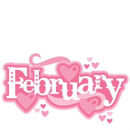 February title clip art free clipart images