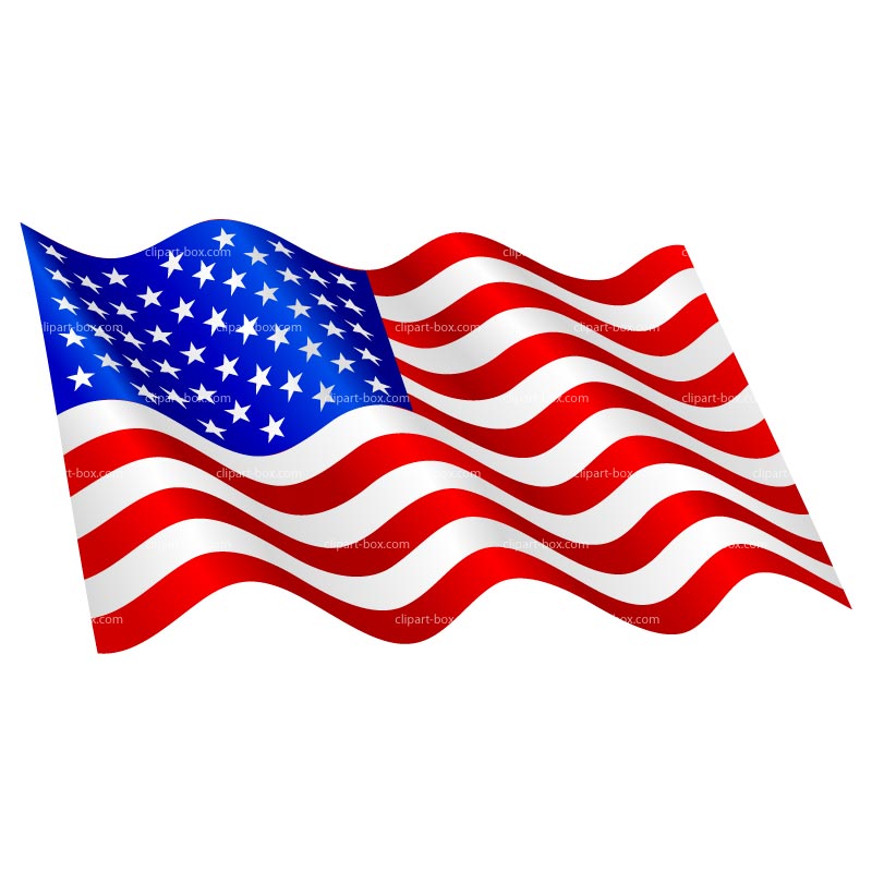 Free american flag clipart cliparting