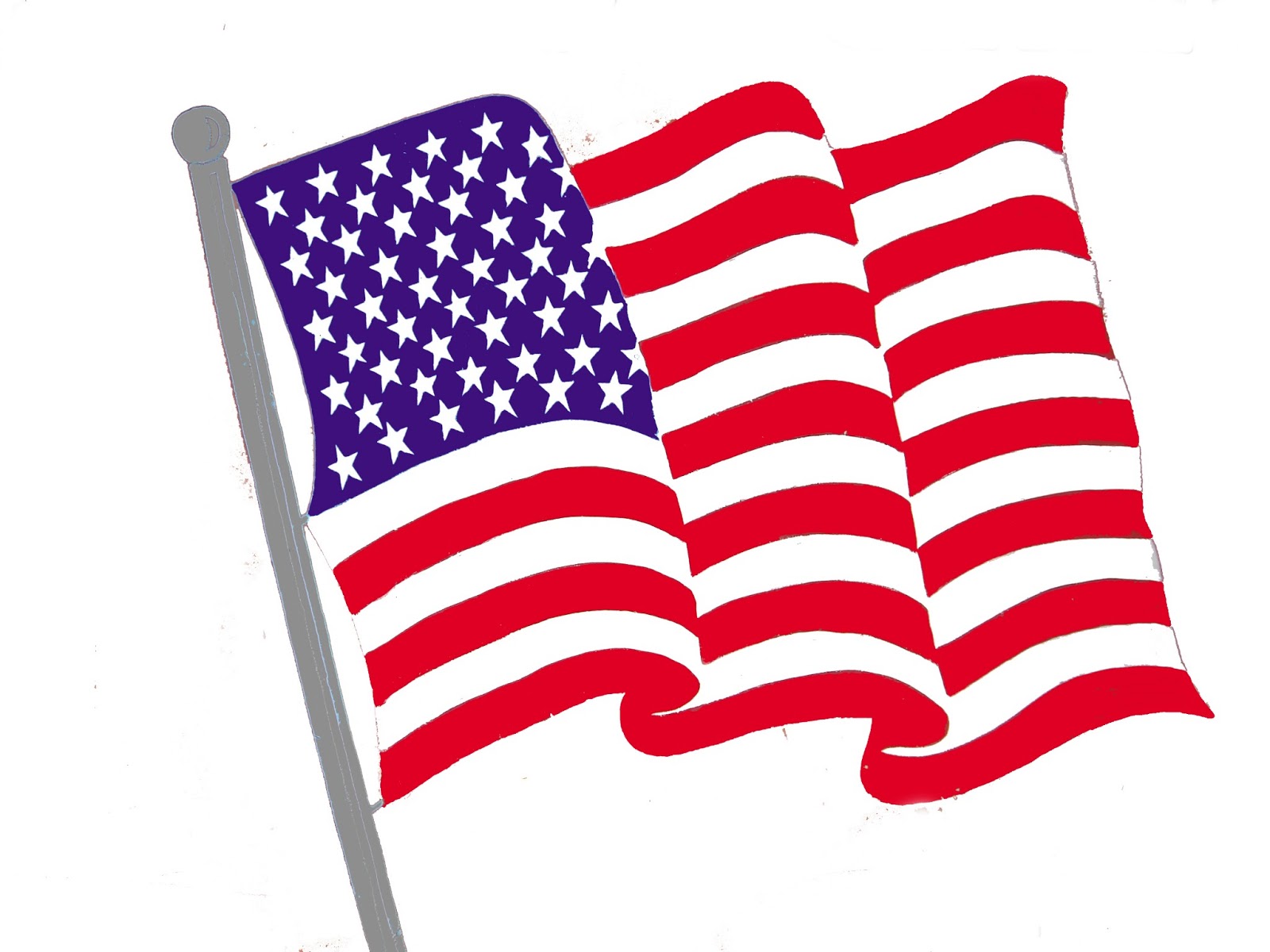 Free american flag clipart clipartix 2