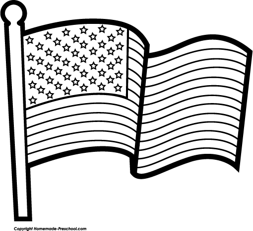 Free american flags clipart 12