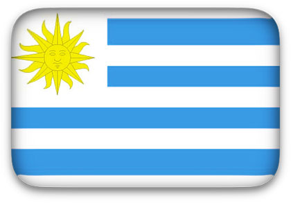 Free animated uruguay flags clipart