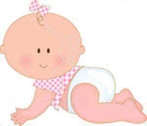 Free baby girl clipart pictures clipartix 3