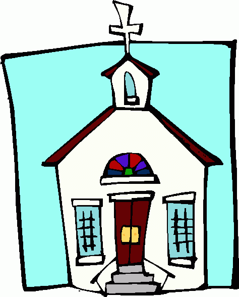 Free clip art church 2