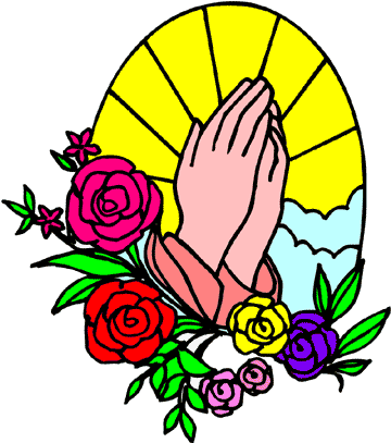 Free clipart of praying hands clipart