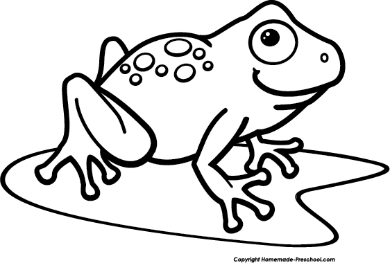 Free frog clipart 2