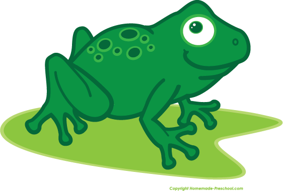 Free frog clipart