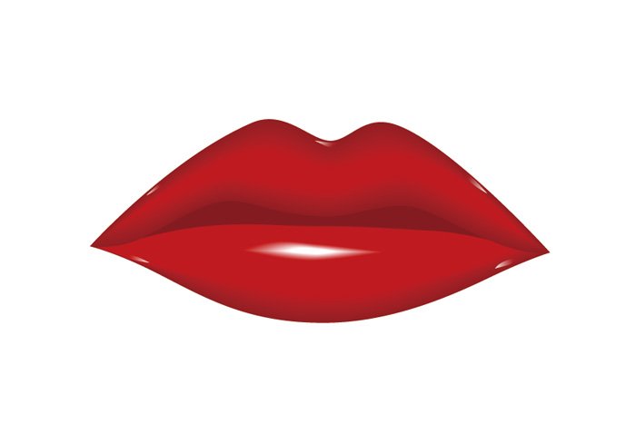 Free vector lips clipart image 0 5