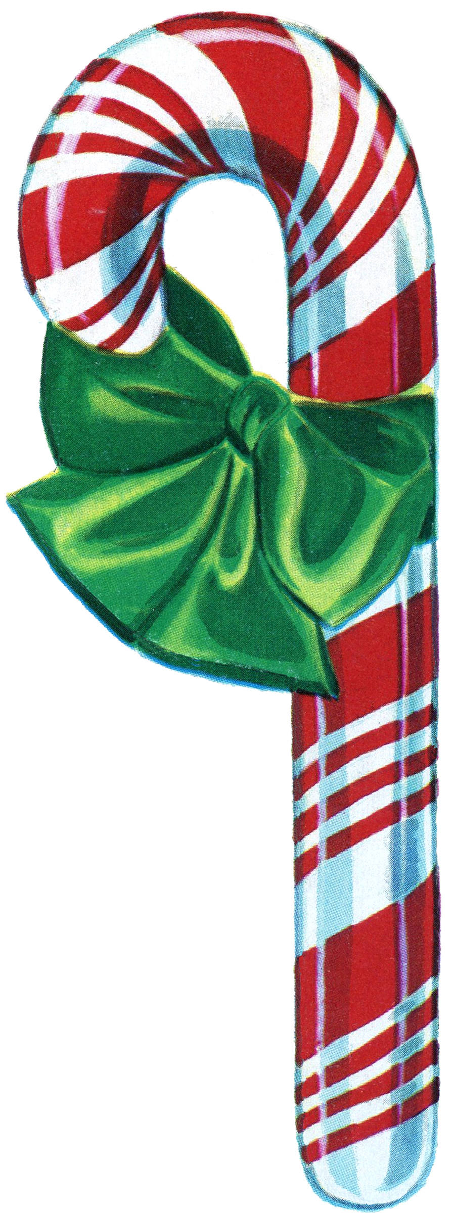 Free vintage christmas clip art candy cane the graphics fairy