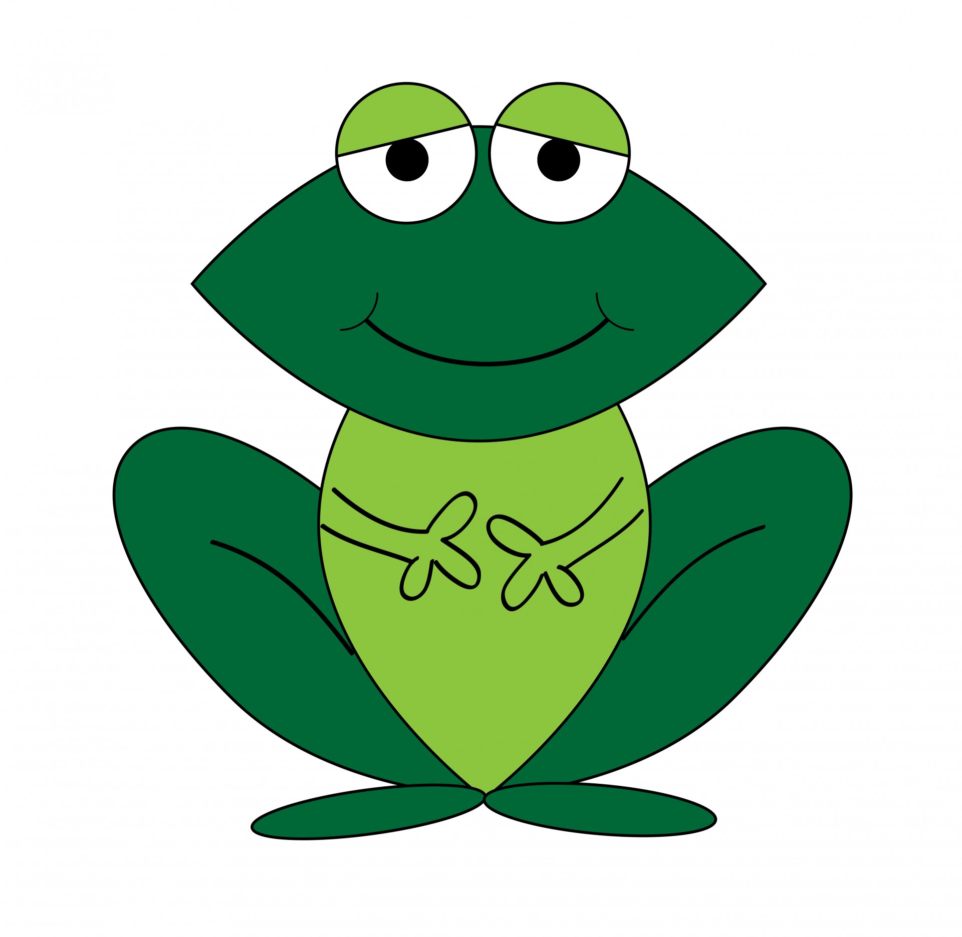 Frog cartoon clipart free stock photo public domain pictures