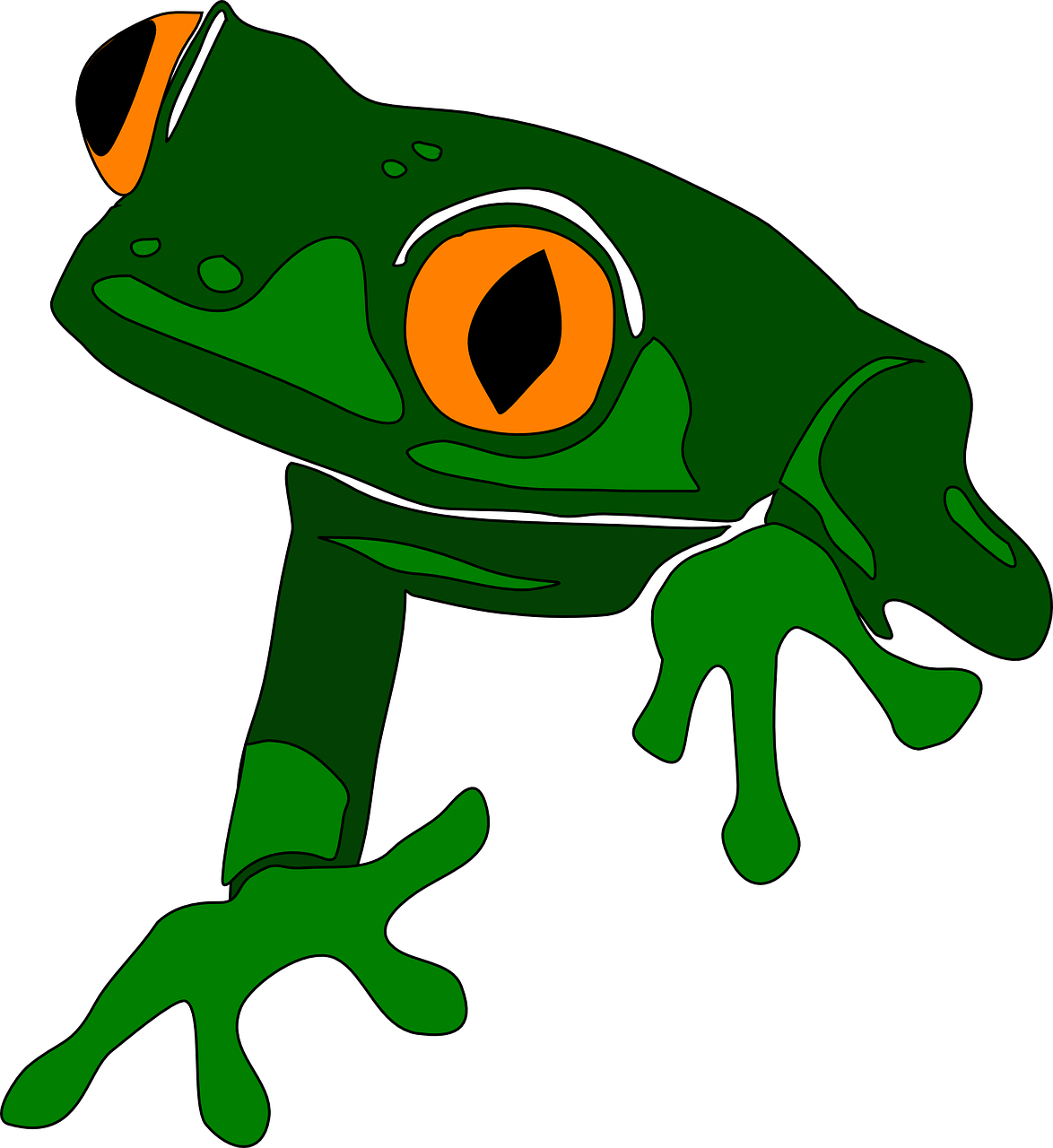 Frog free to use clip art.