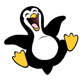 Funny penguin clipart 2 image 2