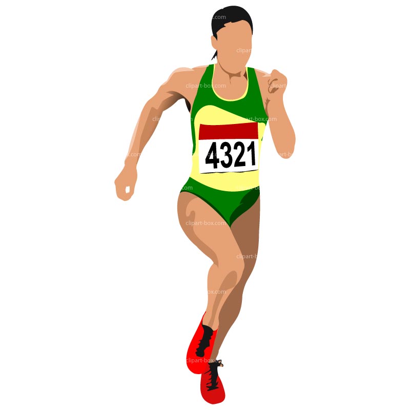 Girl running clipart free clipart images