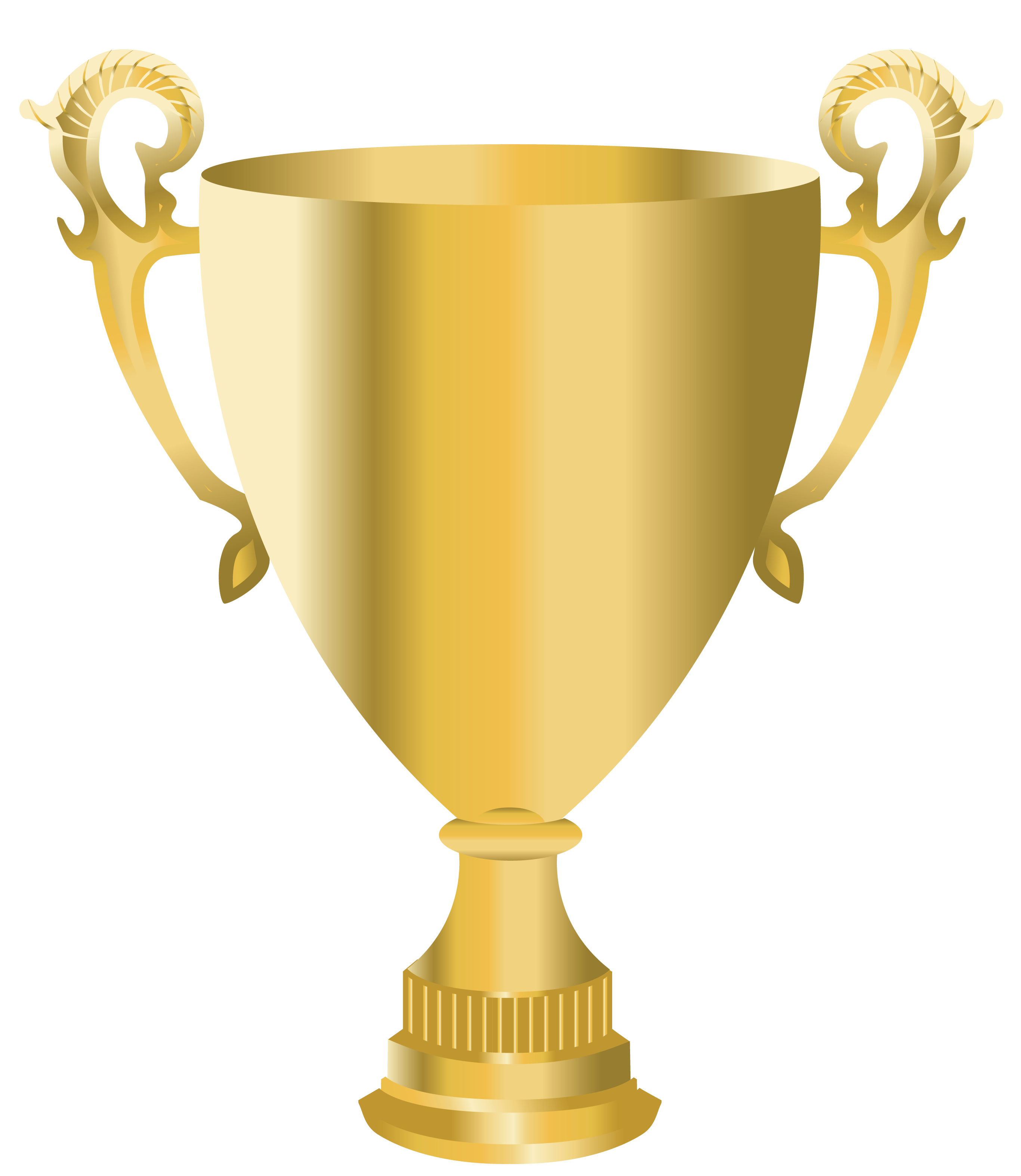 Golden cup trophy picture clipart