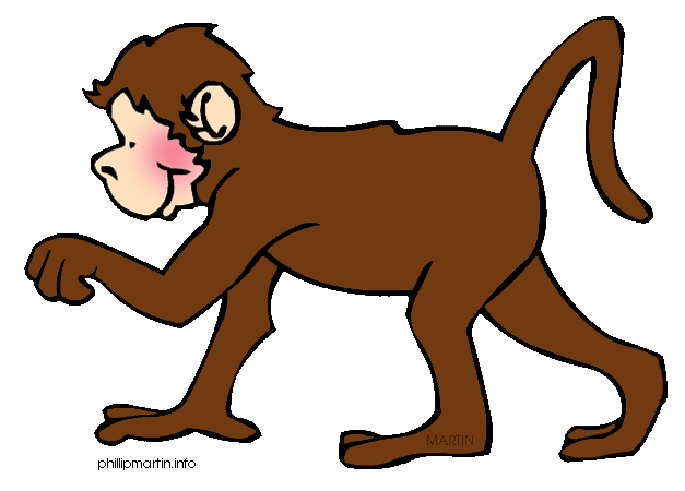 Hanging monkey clipart free clipart images