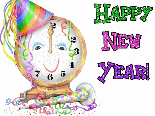 Happy new year animated clip art 9to5animations free animated s