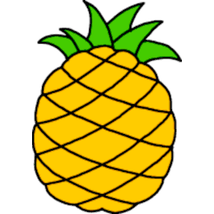 Hawaiian pineapple clipart free clip art images image 0 2