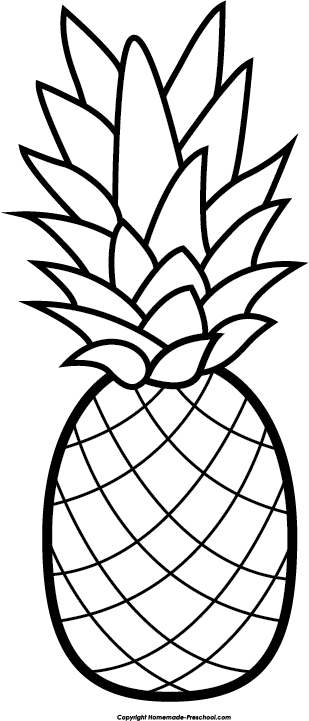 Hawaiian pineapple clipart free clip art images image 0 4