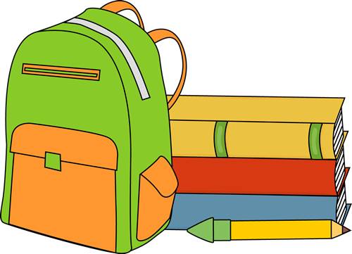 Image of backpack clipart 0 lorful childrens school