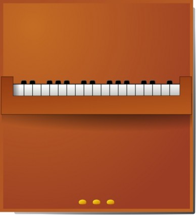 Images of keys on piano clipart image 5