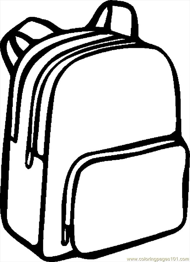 Kid with backpack clipart free clipart images clipartix 2