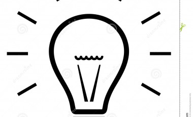 Light bulb clip art black and white tips home design