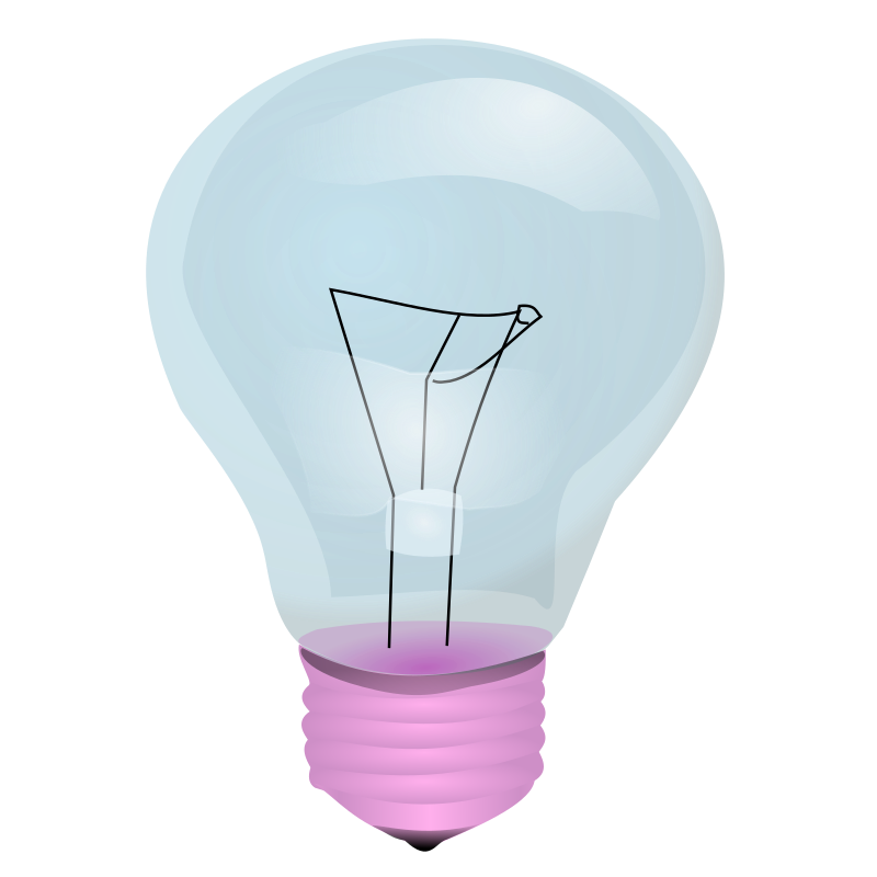Light bulb free to use clip art