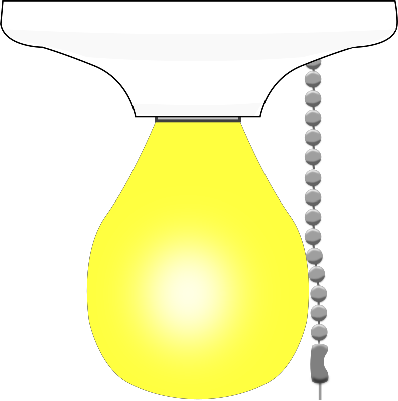 Light bulb free to use clipart 3