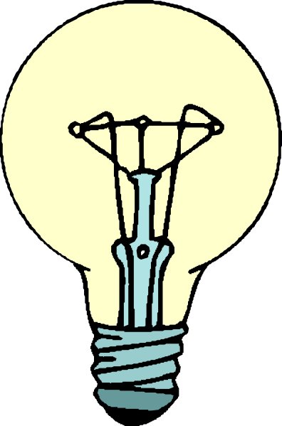 Light bulb lightbulb clip art free vector image 7 4