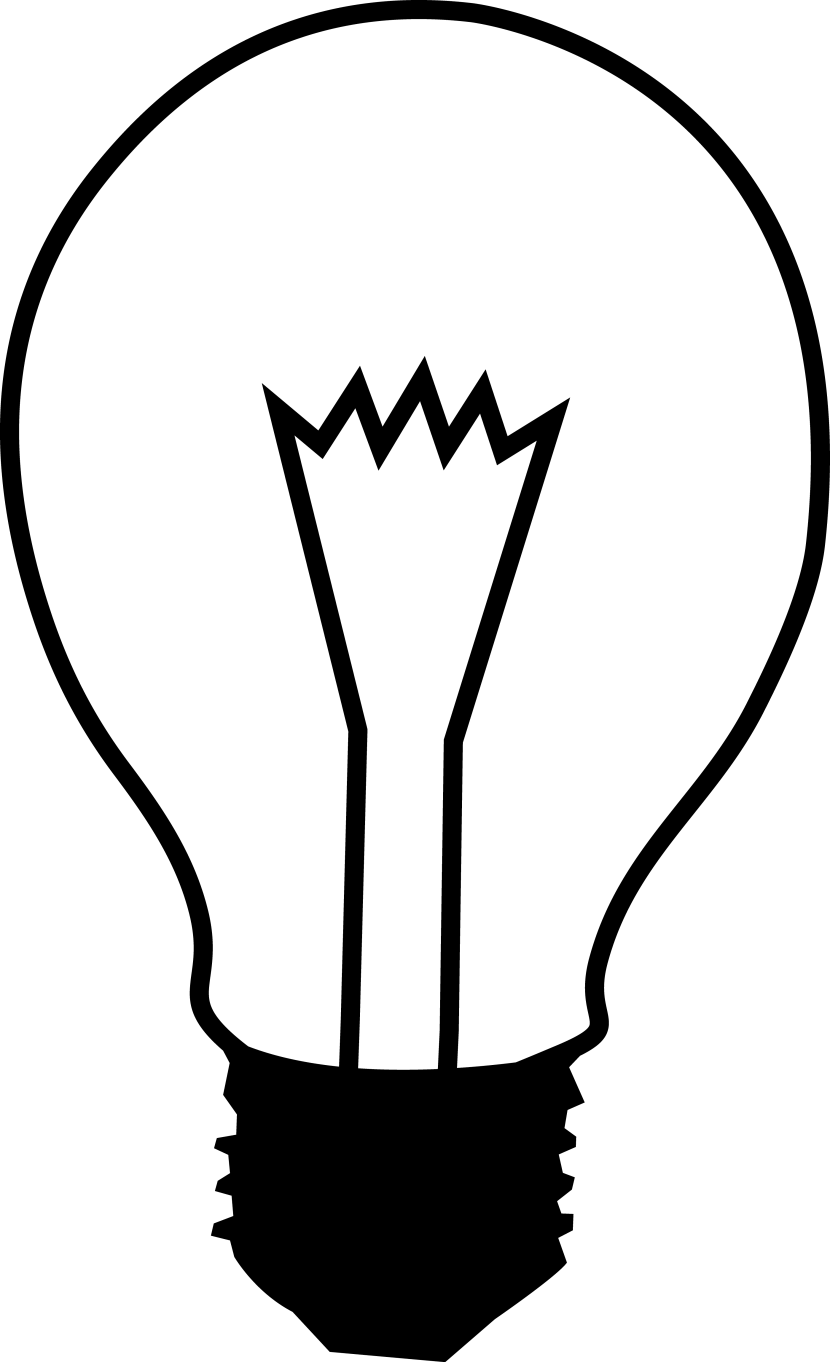 Light bulb lightbulb clipart