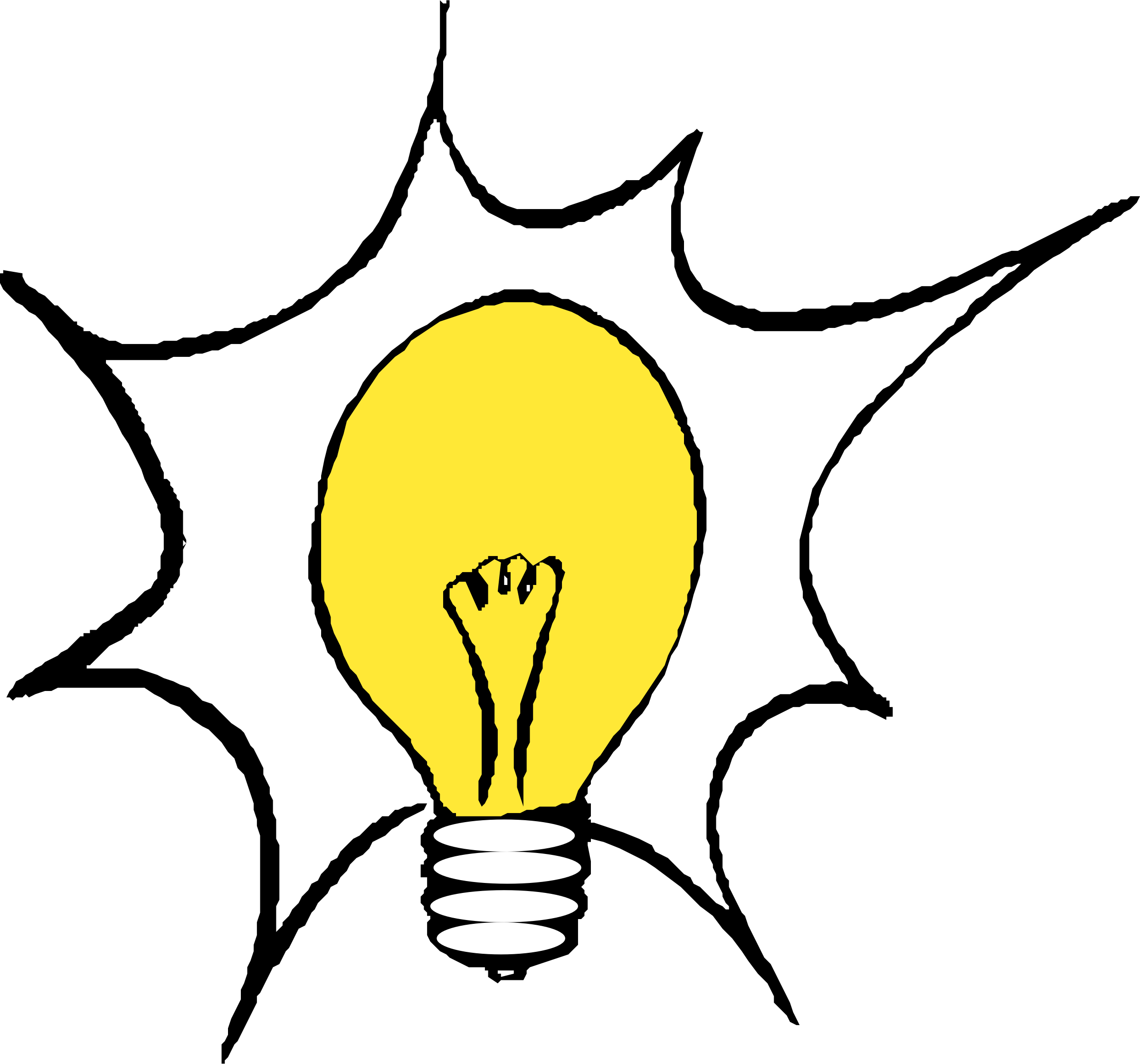 Lightbulb light bulb clip art at vector clip art 2 image