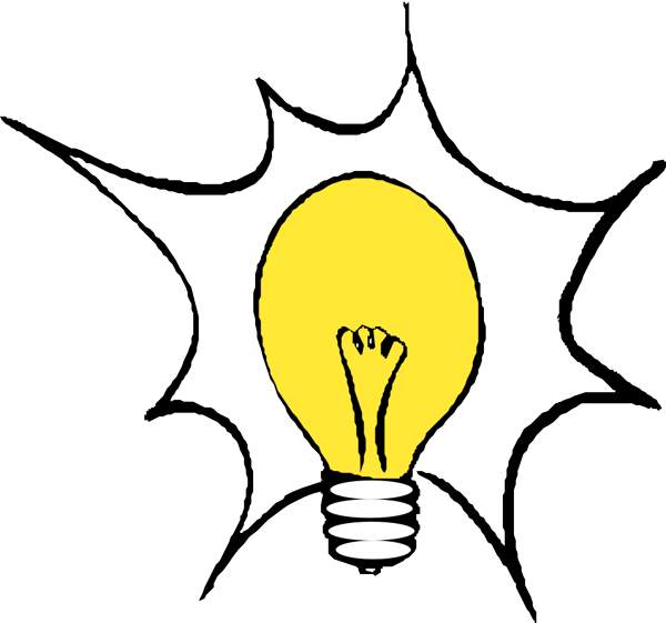 Lightbulb light bulb clip art image