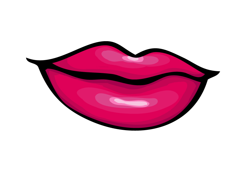 Lips clip art free kiss free clipart images 2