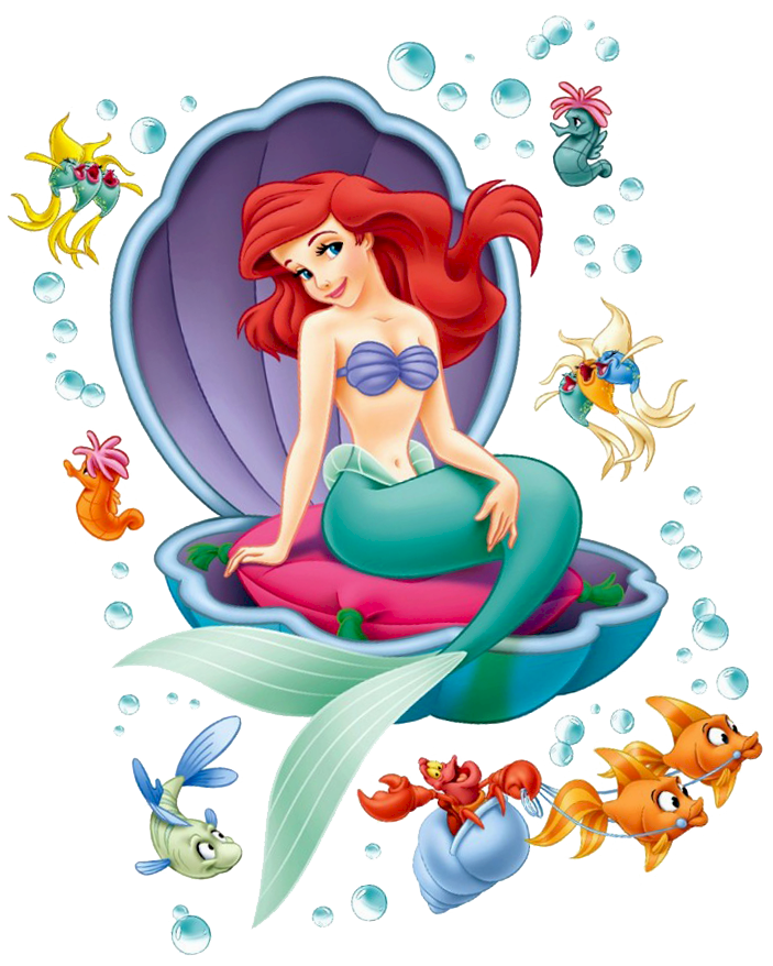 Little mermaid clipart