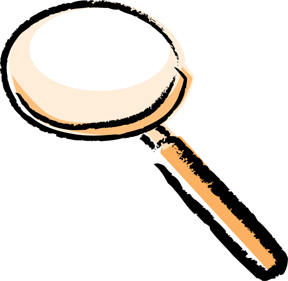 Magnifying glass clip art clipart 2