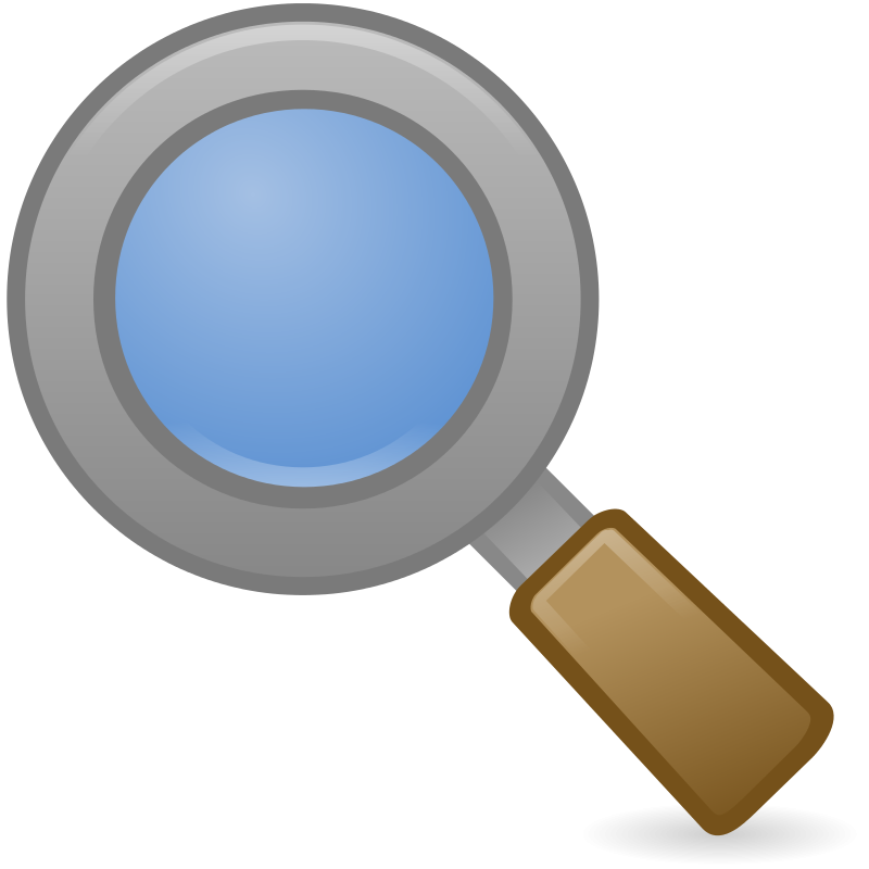 Magnifying glass clip art the cliparts
