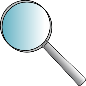 Magnifying glass clipart transparent background 3