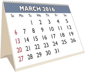 Match 6 table calendar clipart in by playfulhub 2