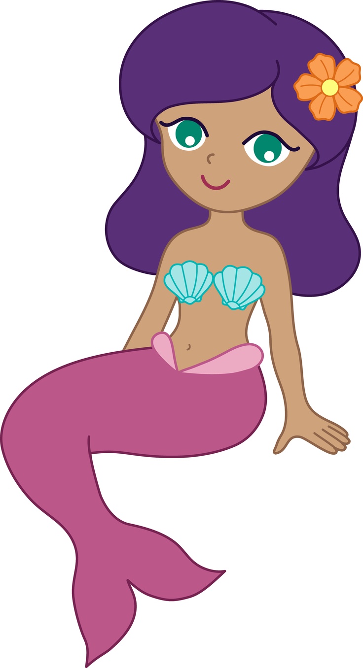 Mermaid clip art free vector image 9 2