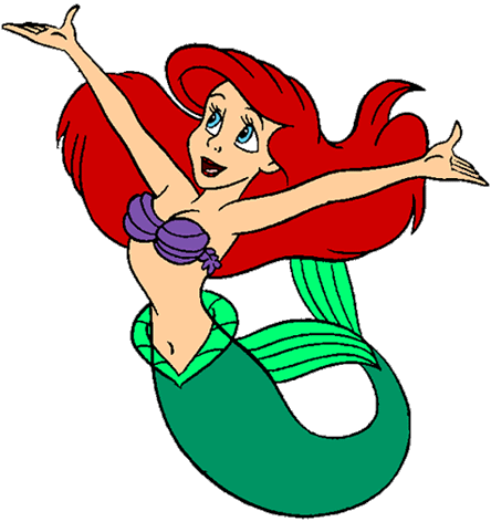 Mermaid clip art free vector image 9 3