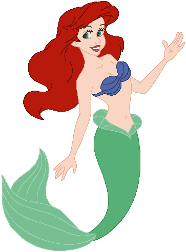 Mermaid clip art free vector image 9 6