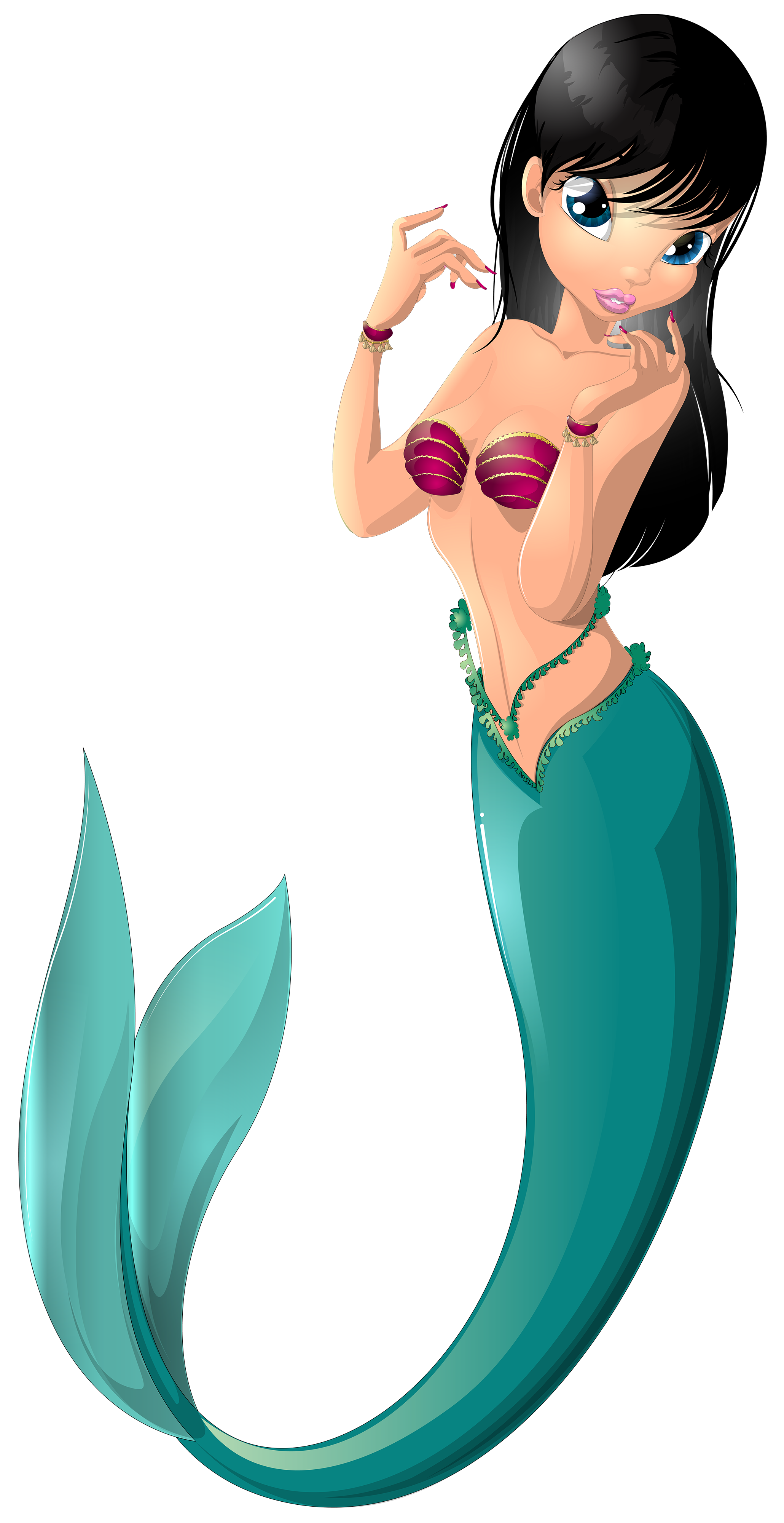 Mermaid clip art image